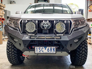 Offroad Animal Predator Bull Bar for Toyota Prado 150 2018 to 2024 - Brixton 4x4 - Buy Online Now!